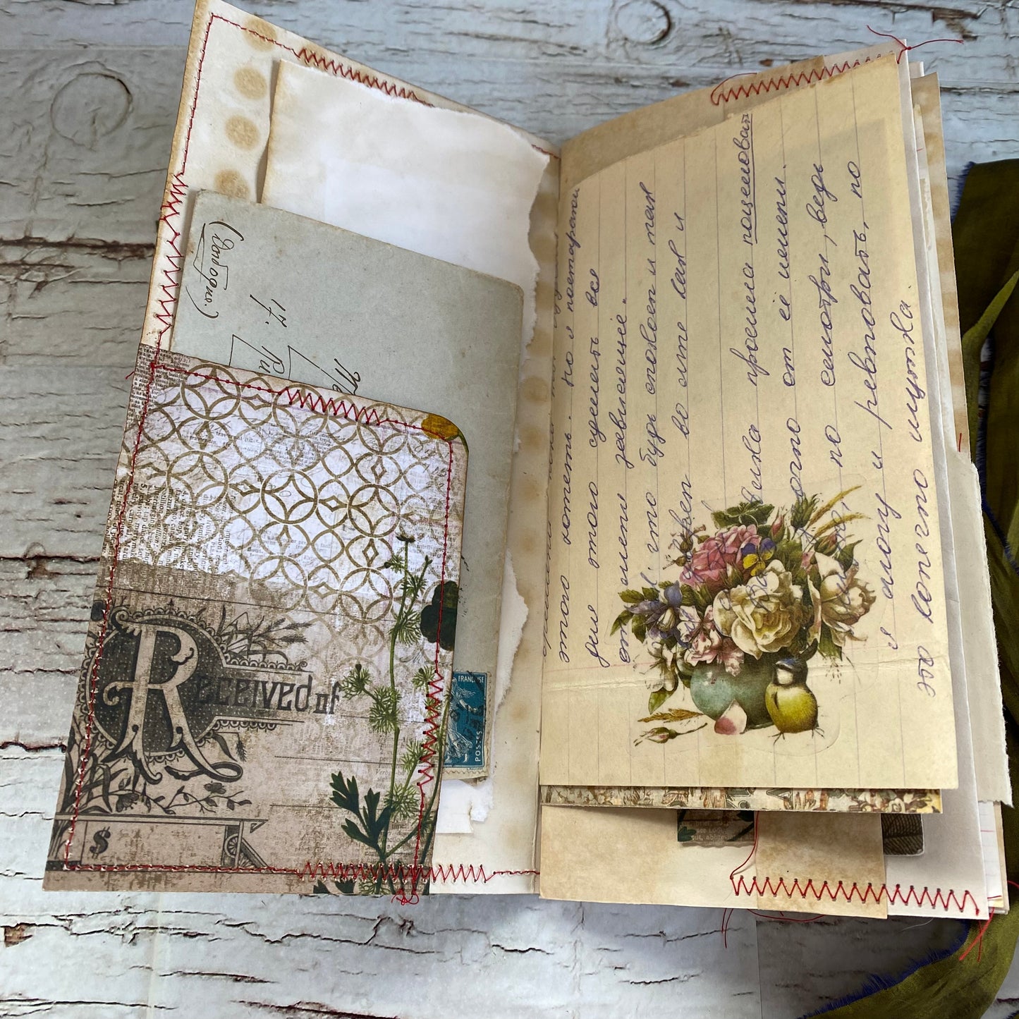 Primrose TN Insert, Junk Journal, Primrose journal